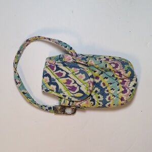 Vera Bradley cell phone case Capri blue retired